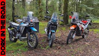KLE500 vs Ibex 450 vs 390 Adventure R: I Rode Them Back to Back to Back