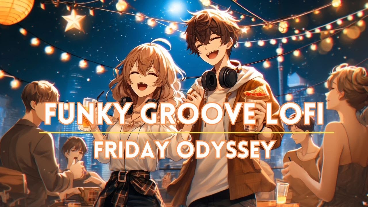 Funky Groove Lofi - Friday Odyssey - Morning Motivation - Energize Work Music - RNB - Groovy Rhythms