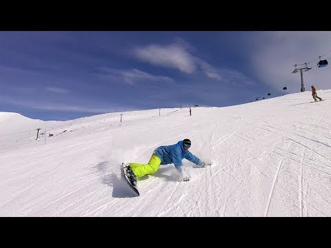 Snowboard carving and flat tricks with Petelki team - Days 5 and 6