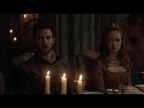 Reign 4x11 "Dead Of Night" - Charles and Henry fight