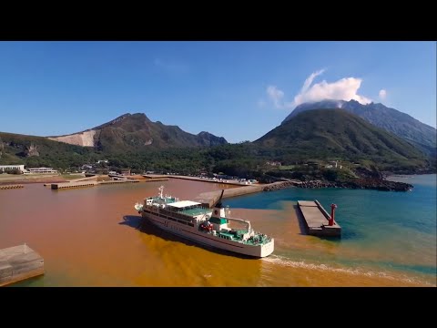 「三島村・鬼界カルデラジオパーク　ＰＲ動画」/　Sea is red! Like a different world! Mishima Village Kikai Caldera geopark PV