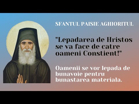 PROFETIILE SF. PAISIE AGHIORITUL