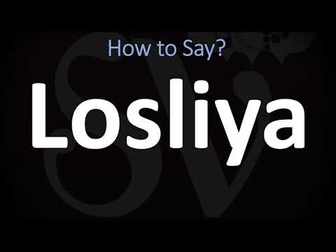 How to Pronounce Losliya? (CORRECTLY)