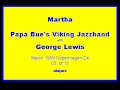 Papa Bue's VJB w/ George Lewis 1959 Martha