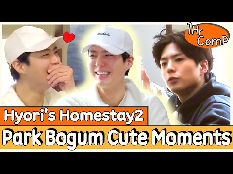 World's Most Handsome Part-Timer Park Bogum 1Hr Compilation 😍 | Hyori's Homestay2