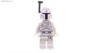 🔄 LEGO Star Wars DK Exclusive Boba Fett concept art minifigure review! re upload 20151003