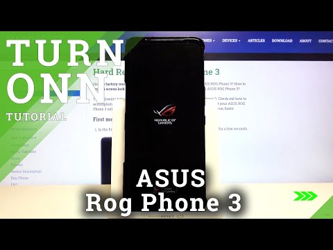 ASUS ROG Phone 3 - How to Switch On