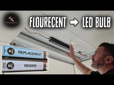 Upgrading Fluorescent Lights to LED Tubes | Type A vs Type B Explained
