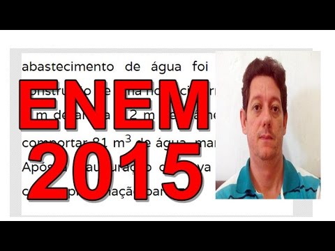 154 - Questão de matemática  - Enem 2015 - questão resolvida