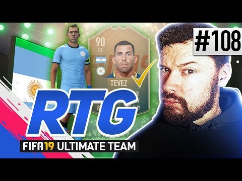 FLASHBACK TEVEZ COMPLETED! - #FIFA19 Road to Glory! #108 Ultimate Team