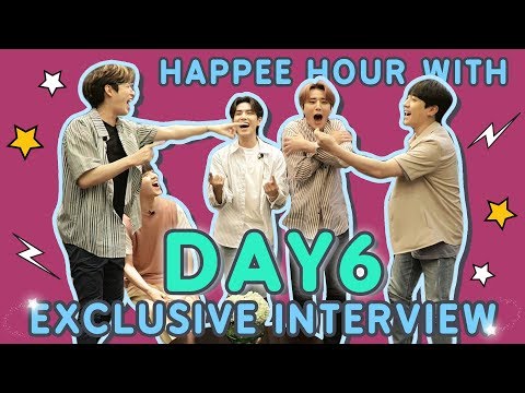 EXCLUSIVE INTERVIEW and GAME TIME with DAY6! | Happee Hour