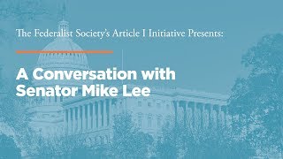 Click to play: A Conversation with Senator Mike Lee