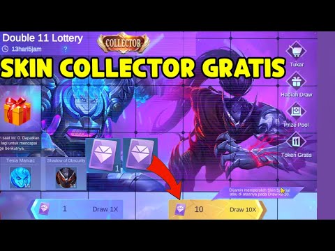 MONTON MENDADAK BAIK ! DRAW SKIN COLLECTOR GRRTIS