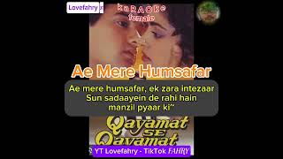 Download lagu Karaoke Female | Aye Mere Humsafar | Qayamat se Qayamat Tak | mp3 Download lagu Karaoke Female | Aye Mere Humsafar | Qayamat se Qayamat Tak | mp3