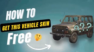 How to get free vehicle skin in bgmi & pubg without uc | car ki skin free ma kaise buy karay 😱