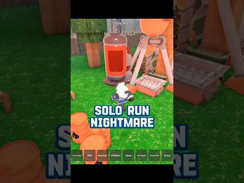 Solo Run Worst Enemy on 99 nights in the forest