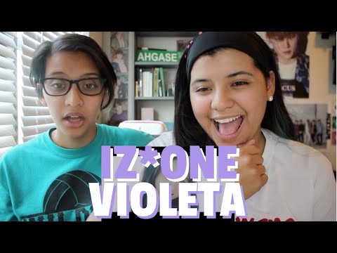 IZ*ONE (아이즈원) - 비올레타 (Violeta) MV REACTION!!!