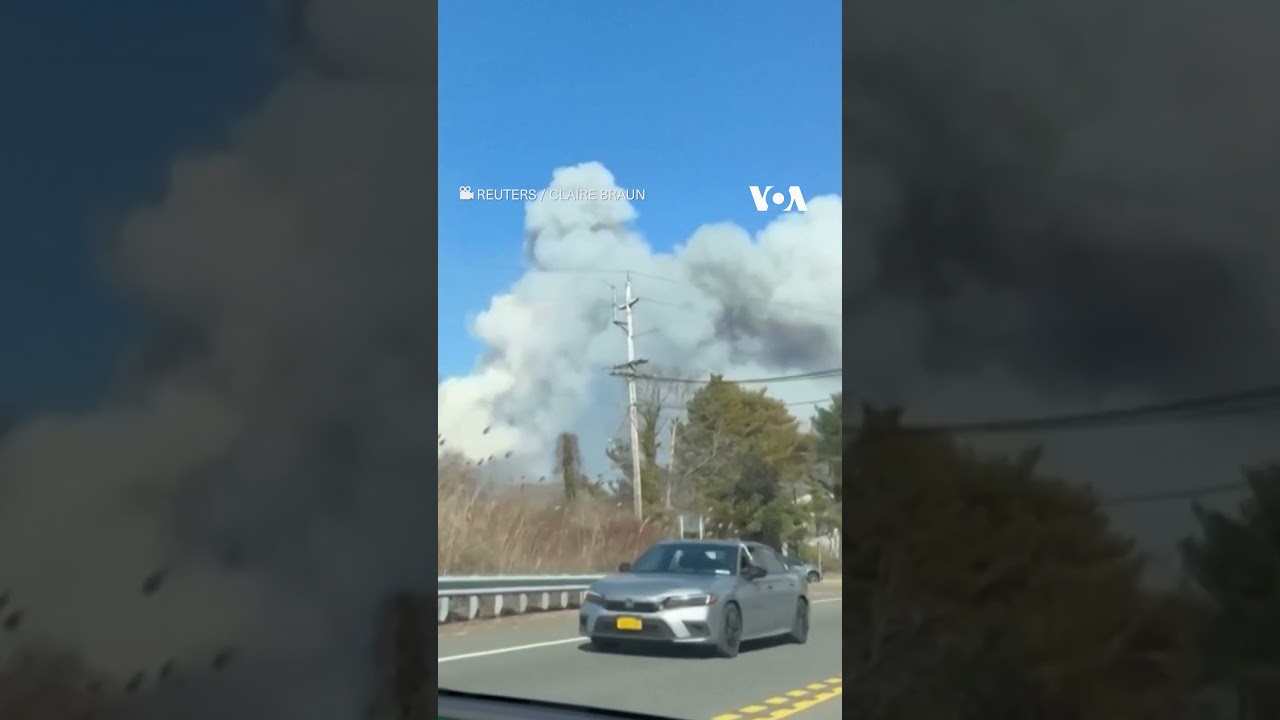 New York wildfires prompt calls to evacuate #shorts | VOA News