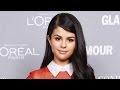 Selena Gomez Red Hot Glamour Women Of The Year Red Carpet Look