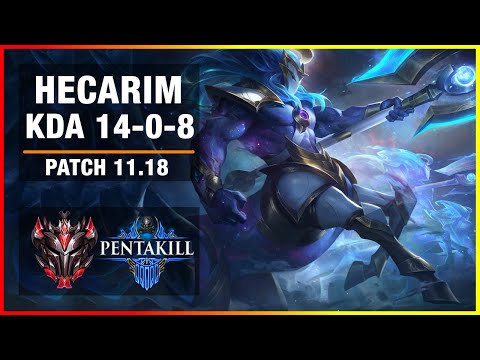 Hecarim vs Fiddlesticks - Grandmaster NA - Patch 11.18