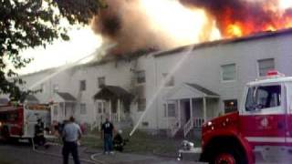 preview picture of video 'Centerville TN Apartment Fire'