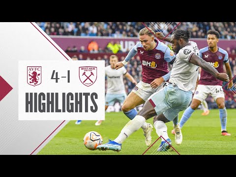 Aston Villa 4-1 West Ham | Premier League Highlights