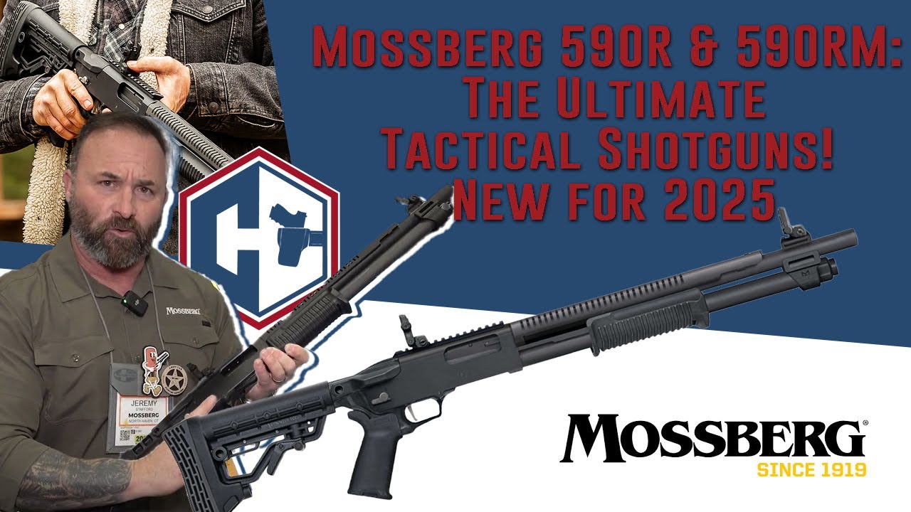 Mossberg 590R & 590RM: The Ultimate Tactical Shotguns! | New for 2025