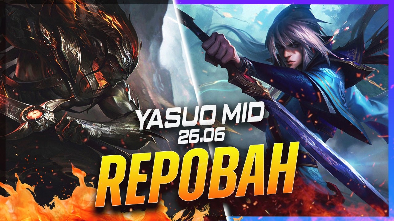 REPOBAH - Yasuo vs Talon MID Patch 26.6 - Challenger Yasuo Gameplay