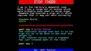 Sticky Fingers (longplay) for the BBC Micro