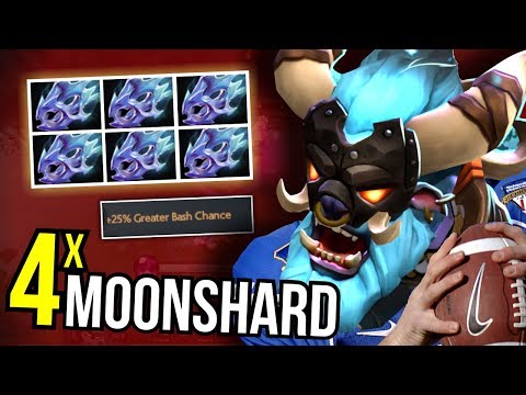BASH LORD - Spirit Breaker 4x Moon Shard 7.07 Dota 2 | Upside Down 17