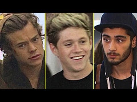 One Direction Arrive At JFK For Saturday Night Live  - EXCLUSIVE VIDEO