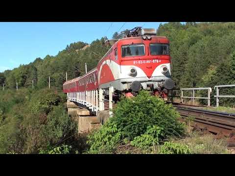 Trenul R5703 Suceava - Ilva Mica trece prin Scheia cu EC078 - 15.09.2017