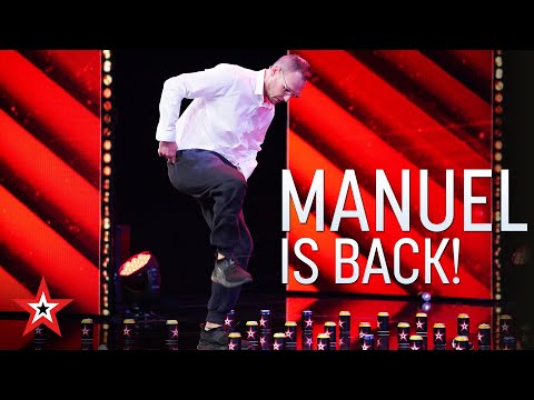 Video Thumbnail: Manuel is Back! Und er zertritt Dosen! | Das Supertalent vom 10.12.2020