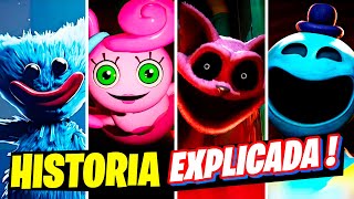 POPPY PLAYTIME TODA LA HISTORIA EXPLICADA !😨  - CAPITULO 1 AL 4