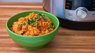 Pressure Cooker Mexican Brown Rice