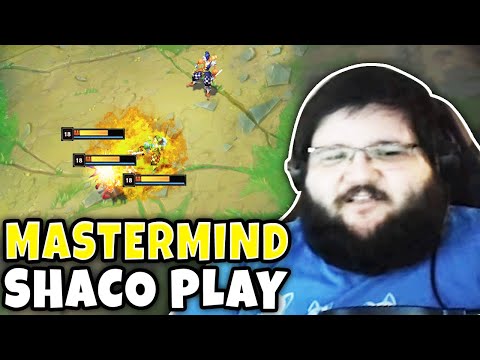 THE MOST 300 IQ SHACO PLAY OF THE SEASON!! - Pink Ward Shaco