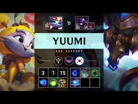 Yuumi Support vs Alistar - KR Master Patch 25.20