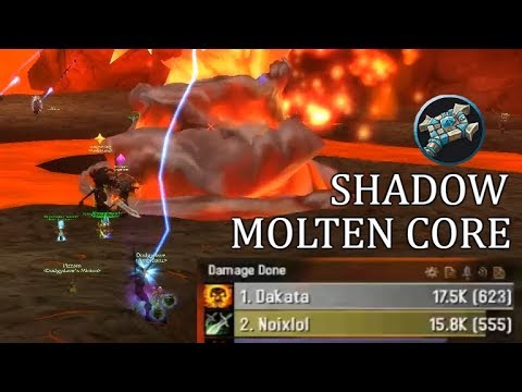 I Raided as Shadow! | Molten Core Priest Classic WoW Gameplay