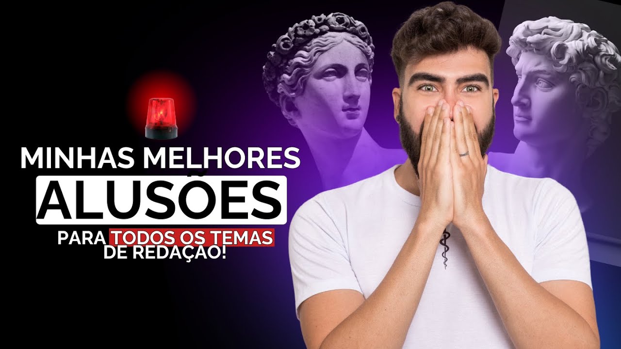 ALUSÕES PRONTAS que se encaixam em QUALQUER TEMA de Redação (ENEM 2024)