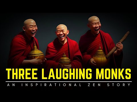 THREE LAUGHING MONKS - An Inspirational zen story