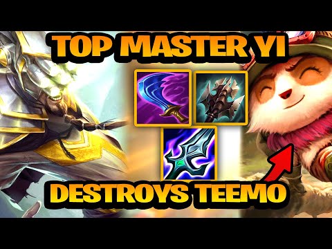 THIS TEEMO WILL NEVER PLAY AGAINST TOP YI AGAIN