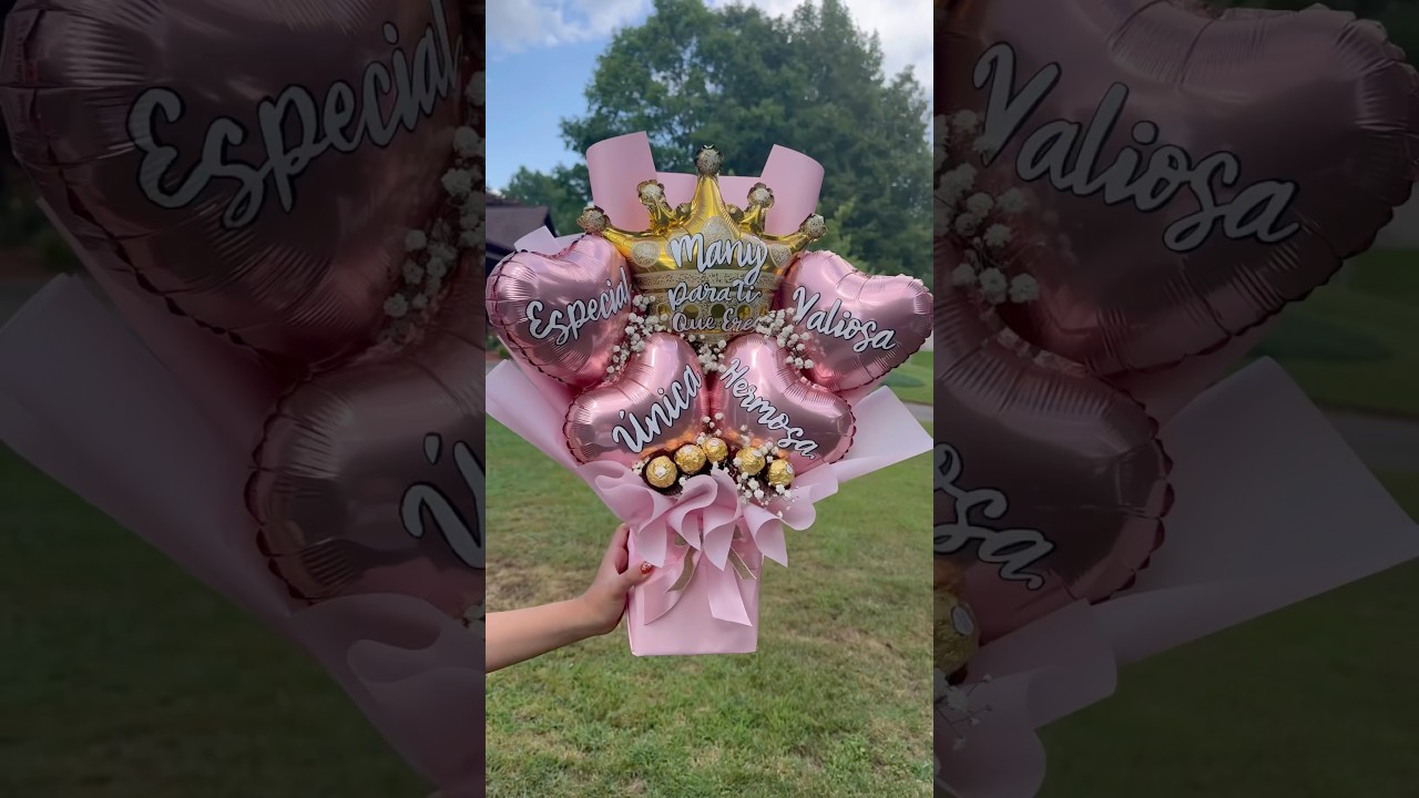 Mi bouquet de globos más pedido #balloonbouquet #miniramodeglobos #ramodeglobos #regalosunicos