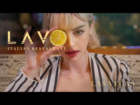 LAVO Italian Restaurant, Let Your Senses Take Over