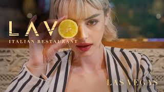 LAVO Italian Restaurant, Let Your Senses Take Over