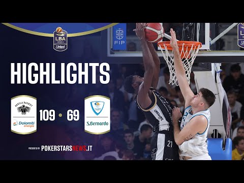 Dolomiti Energia Trentino - Acqua S.Bernardo Cantù | PokerstarsNews Highlights Serie A Unipol 25/26