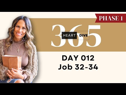 Day 12 Job 32-34 | Daily One Year Bible Study | Audio Bible Reading with Commentary