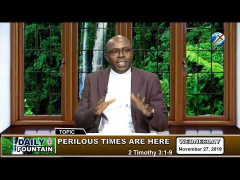 DAILY FOUNTAIN OF NOVEMBER 27, 2019 - VEN. OGHENERUME I. OPHIKALE