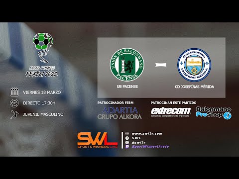 UB Pacense - CD Josefinas Mérida | Fase Final | Juvenil Mas | 18/03/2022