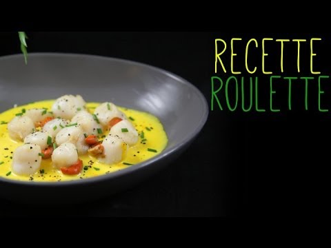 Noix de St Jacques au safran !