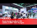 Exhibition Moment LESSO Solar At SNEC 2024 In China